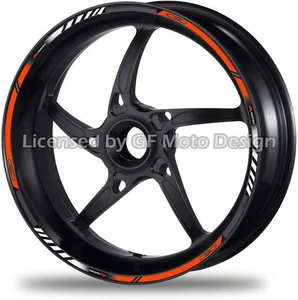 Strisce adesive cerchioni decalcomania ruota moto avventura arancione... - Imagen 1 de 2