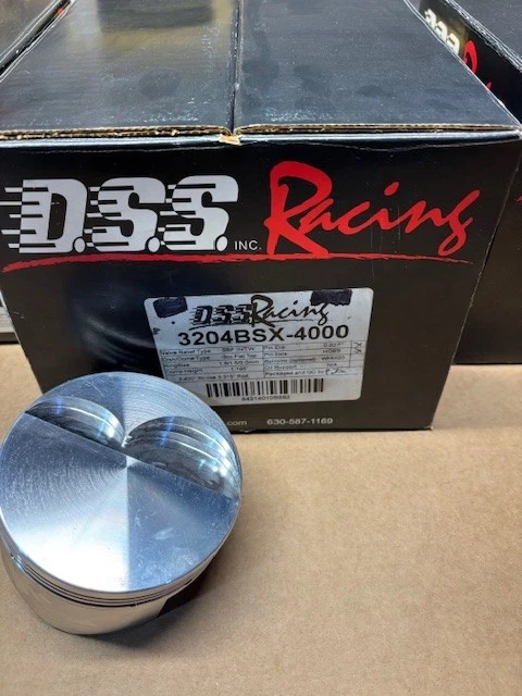 331/347 福特锻造平顶 -3cc 活塞 DSS Racing SX 活塞。 4.000孔 — 第 1/1 张图片