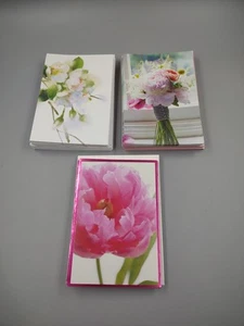 Lot Of 52 Hallmark Simply For You/Sentimental Studios Blank "Flowers" Cards - Picture 1 of 14