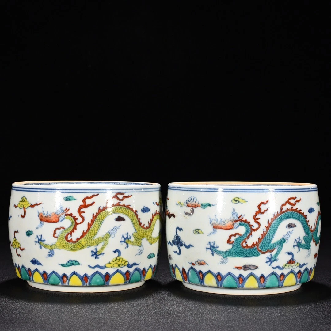 明朝瓷器古董中国盆| eBay