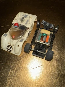 Vintage 1977 Tyco Pro Chaparral #66 Slot Car White Boots As Is - Picture 1 of 5