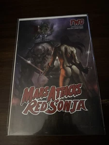 MARS ATTACKS RED SONJA #2 A, Vf Parrillo Aliens, Horror, - Picture 1 of 6