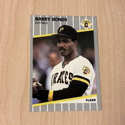1989 Fleer - Barry Bonds #202 — 第 1/2 张图片