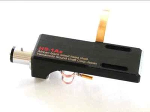 Yamamoto Sound Craft HS-1AS HeadShell afrikanisches Ebenholz 6N Kupferschale Blei inklusive - Bild 1 von 1