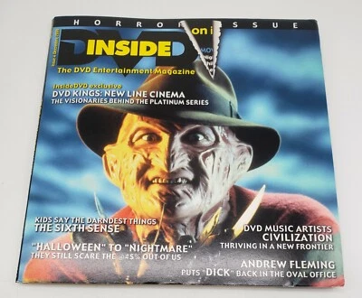 1999 Inisde DVD Promo Freddie Krueger Nightmare on Elm Street Full Little Shop - Image 1 of 4