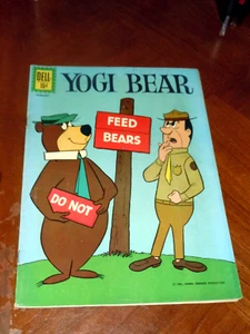 YOGI BEAR #6  (DELL 1962)  FINE (6.0) cond.  HARVEY EISENBERG art SNAGGLEPUSS - Picture 1 of 7