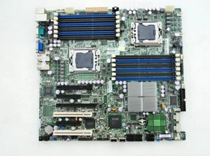 Supermicro X8DT3-F LGA1366 Original Motherboard DDR3 Intel 5520 EATX Servermotherboard - Bild 1 von 3