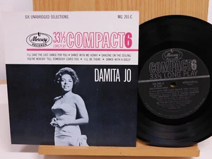 Damita Jo Jazz RnB Soul Compact 33 EP Ill Save The Last Dance For You on Mercury - Picture 1 of 2