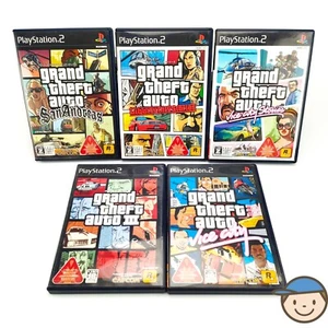 PlayStation Grand Theft Auto 3 Vice City San Andreas Liberty City PS2 Japan - Picture 1 of 22