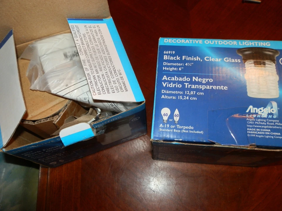 Westinghouse #66919 Black Jelly Jar Fixture No 66919 3pk