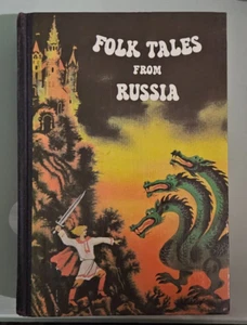 olga shartse FOLK TALES FROM RUSSIA hardcover 1990 raduga publishers - Imagen 1 de 6