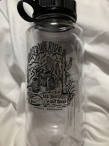 NUOVISSIMA bottiglia d'acqua United We Ride 32 oz Harley Biker Coast To Coast - Foto 1 di 3