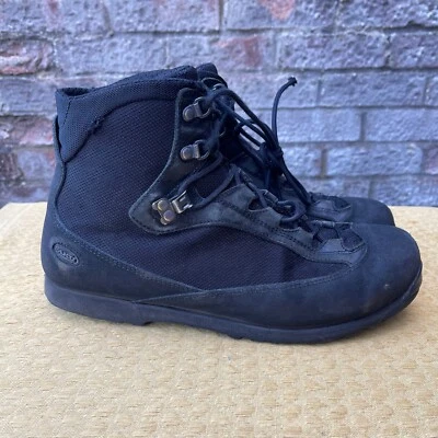 Bota Tac de Combate British Army Surplus AKU Pilgrim Preta Gore-Tex Alta Responsabilidade - Imagem 1 de 4