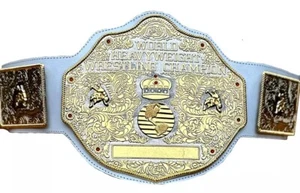BIG GOLD World Heavyweight Championship Tittle Replica Belt Adult 4MM die castes - Picture 1 of 4