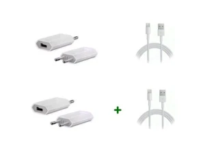 iPhone  iPad Ladekabel Datenkabel  1m  Adpater in weiss - Bild 1 von 4