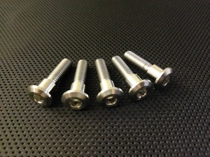 Suzuki SV1000 Titanium Rear Disc Bolts 03-07 Ti Rotor Bolts SV - Picture 1 of 4