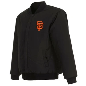 Chaqueta Reversible de Lana MLB San Francisco Giants JH Design con 2 Logotipos Frontales - Imagen 1 de 4