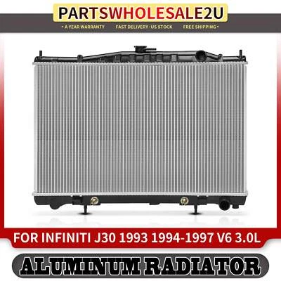 Radiador con enfriador de aceite de transmisión para INFINITI J30 1993 1994-1997 V6 3,0 L Foto 1 de 4