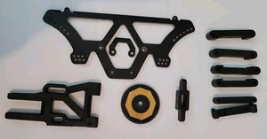 Team Associated RC10 T3 Late Model Oval Drag Rear Shock Tower + Extra Parts - Picture 1 of 7