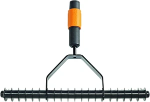 Fiskars Rasenlüfter, Gerätekopf, Breite: 37 Cm, Schwarz/Orange, Quikfit, 1000655 - Bild 1 von 12