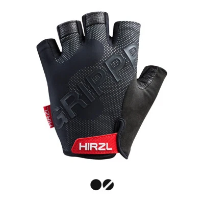 HIRZL Grippp Tour SF 2.0 Breathable Half Finger Kangaroo Leather Cycling Gloves - Image 1 of 4