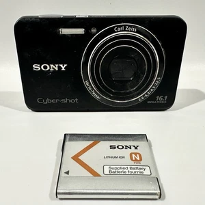 Sony Cyber-shot DSC-W650 16.1MP Digital Camera - Black - For Parts - Free Ship - Picture 1 of 7