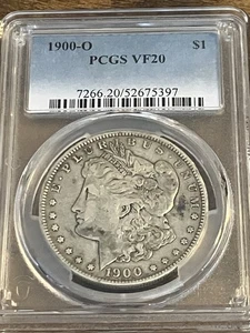1900-O PCGS SS20 Morgan Silber Dollar 1 $ SCHÖNES BEISPIEL! O/CC Sorte - Bild 1 von 4