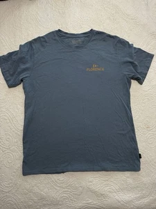 T-shirt uomo Florence Marine X testa d'albero manica corta girocollo taglia large usata in ottime condizioni - Foto 1 di 10