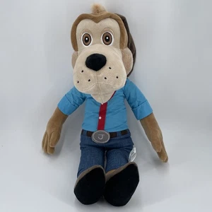 Chuck E. Cheese Jasper T Jowls Dog Plush Embroidered Eyes Large 22" - Picture 1 of 10