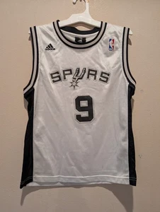 San Antonio Spurs Trikot Jugend Medium Tony Parker #9 Adidas Basketball - Bild 1 von 5