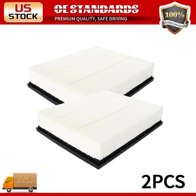 Комплект из 2 первоклассных воздушных фильтров двигателя для Jeep Liberty 2008-2012 Dodge Nitro 07-11 - Изображение 1 из 4