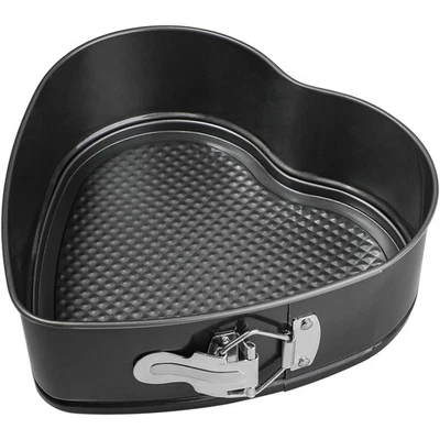 23 cm Antihaft Herz Kuchenform - Langlebiges Material für Freude beim Backen - Bild 1 von 2