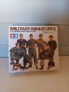 Tamiya German Tank Crew At Rest 1:35 Scale #35201 - Picture 1 of 7