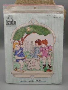 ABC Kids Smocking Collection Pattern, Smocked Bubble & Dress 6-24 months Uncut - Picture 1 of 6