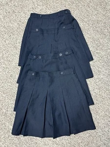 Lot Of 4 Girls Uniform Skorts Size 14 - Picture 1 of 1