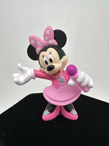 Minnie Mouse Standing 3In Disney JP Pink Plastic  Action Figure Mickey…92 - Picture 1 of 6