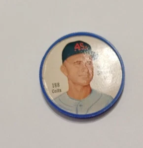 1962 Salada Baseball Coin -Bobby Shantz # 188 near mint (see scan) - Picture 1 of 2