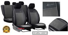 Alicante + Leather Tailored Set Seat Covers VW Touran 5seater facelift 2010-2015
