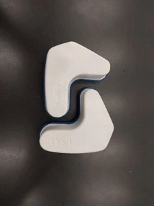 1 - PAIR OF SCHUTT AIR MAXX /INTER-LINK FOOTBALL HELMET JAW PADS 1 3/8" - Picture 1 of 2