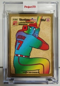Shohei Ohtani Topps 01/51 Project 70 Carte Design Carta Pokémon #547 MVP LA Angelo - Foto 1 di 16