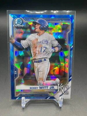 2021 Bowman Chrome Sapphire Base Prospect Cards (BCP-1 - 150) *YOU PICK LIST* - Image 1 of 4