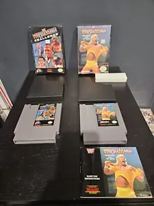 NES Bundle WWF WrestleMania & Wrestlemania Challenge (Nintendo) - Picture 1 of 23