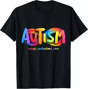 Autism Awareness Accept Understand Love Men Women Kids T-Shirt - Picture 1 of 5