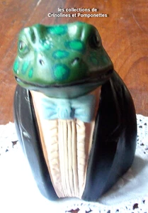 GRENOUILLE  DE COLLECTION MEXICAINE EN TERRE CUITE père Grenouille*** - Picture 1 of 2