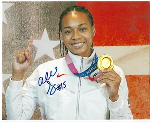 ALLISHA GRAY Signed 8 x 10 Photo WNBA Basketball DALLAS WINGS South Carolina - Picture 1 of 1