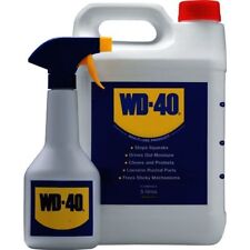 WD40 5 Litre with Applicator Spray Bottle WD40 Multi Purpose Lubricator 5 L