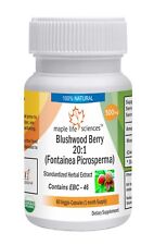 Blushwood Berry 20:1 Extract Capsules Fontainea picrosperma EBC - 46 NO Fillers