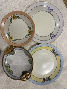 Tschechoslowakei GB Lusterware 4 Teller Jugendstil - Bild 1 von 12