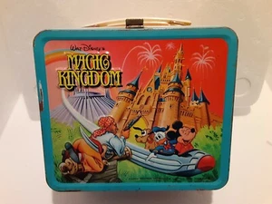 Walt Disney's Magic Kingdom Wonderful World 1979 Metal Lunch Box - Imagen 1 de 7