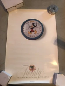 Disney Rare poster . Celebrating 20 years 1991 . 20” x 30” - Picture 1 of 6